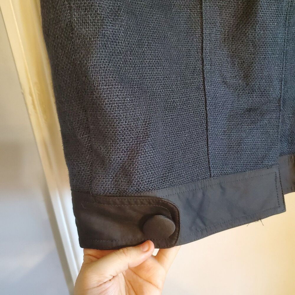 Nanette Lepore Women's Linen Pencil Skirt Size 12 Career Office Classic Twee Y2K - Picture 11 of 16